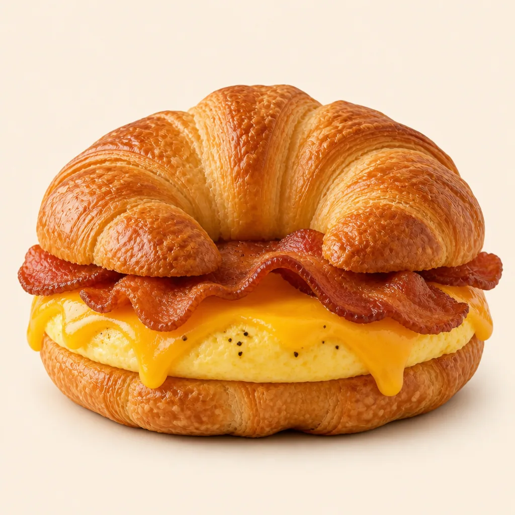Bacon, Egg & Cheese Croissan'wich